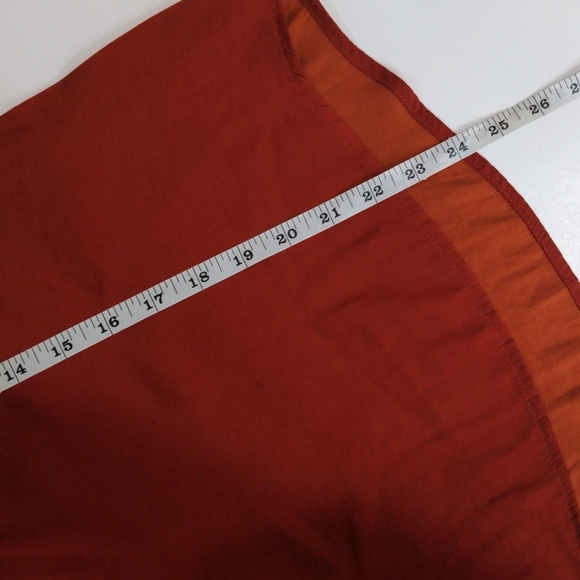 Scotch and Soda Ruffle Blouse in Burnt Orange size Small - Picture 11 of 11